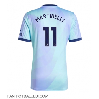 Arsenal Gabriel Martinelli #11 Tricou Fotbal Replică 2024-25 Barbati Treilea